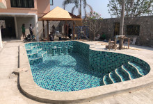 New Custom Designed Swimming Pool & Terrace in Hua Hin, Thailand