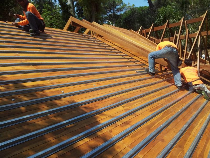 modern roof construction