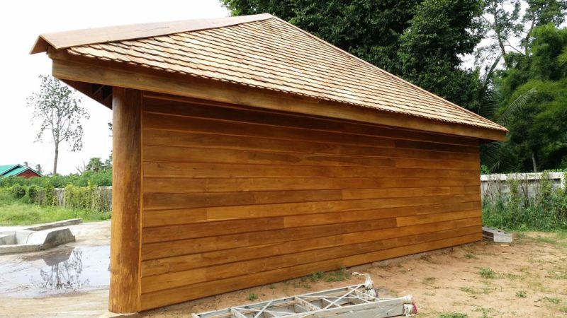 hardwood carport with ayara tiles