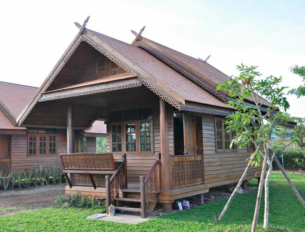 Specialists in Traditional Thai Houses specialists in traditional Thai houses engraved roof